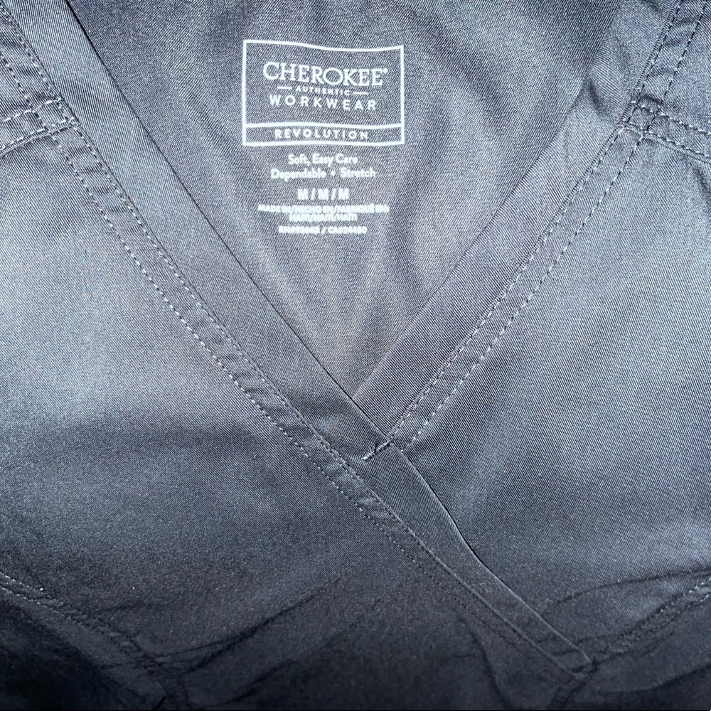 Cherokee Authentic Workwear Revolution gray scrubs